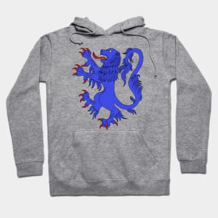 Lion Rampant Azure Hoodie